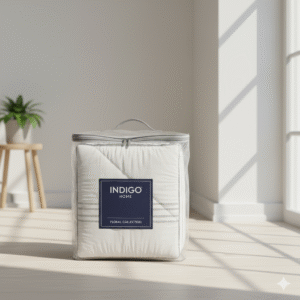 White Stripped Polyfilled Quit