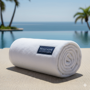 White Pool Towel